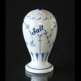 Blue traditional salt shaker, Blue Fluted Bing & Grondahl no. 541
