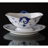 Blue traditional Sauce Boat, Blue Fluted Bing & Grondahl