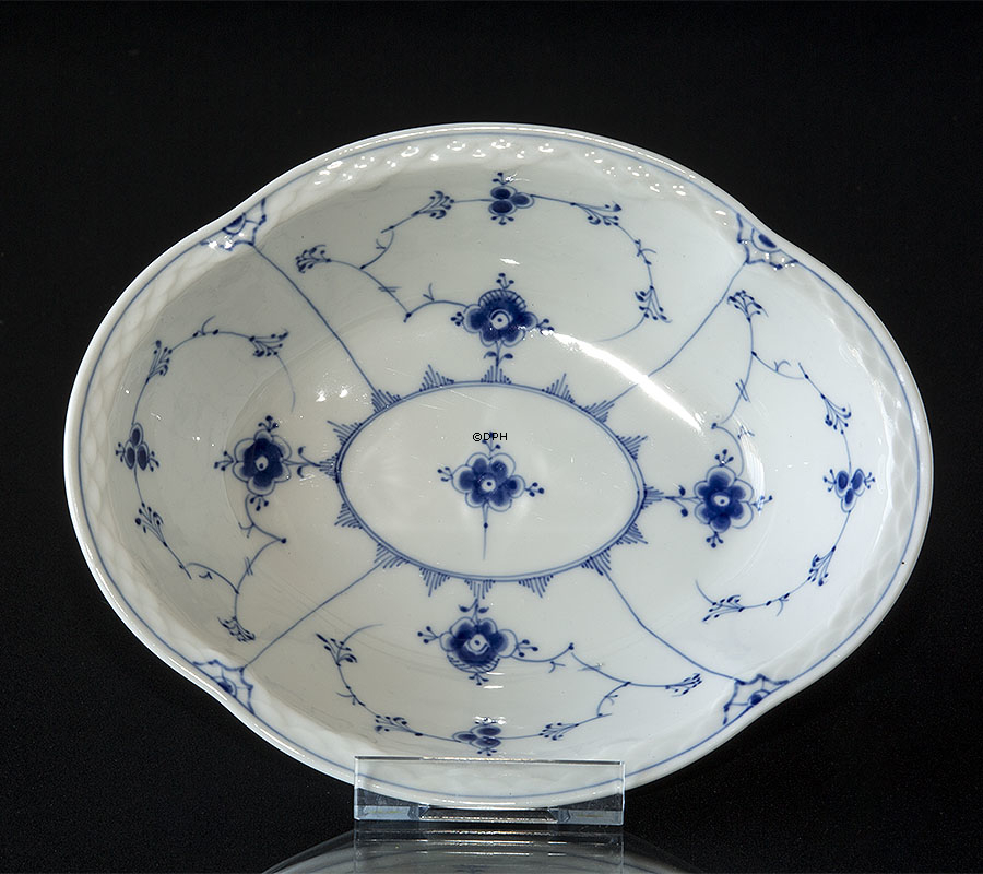 Blåmalet stel grøntsagsskål 24cm, Bing & Grøndahl nr. 12B eller 573