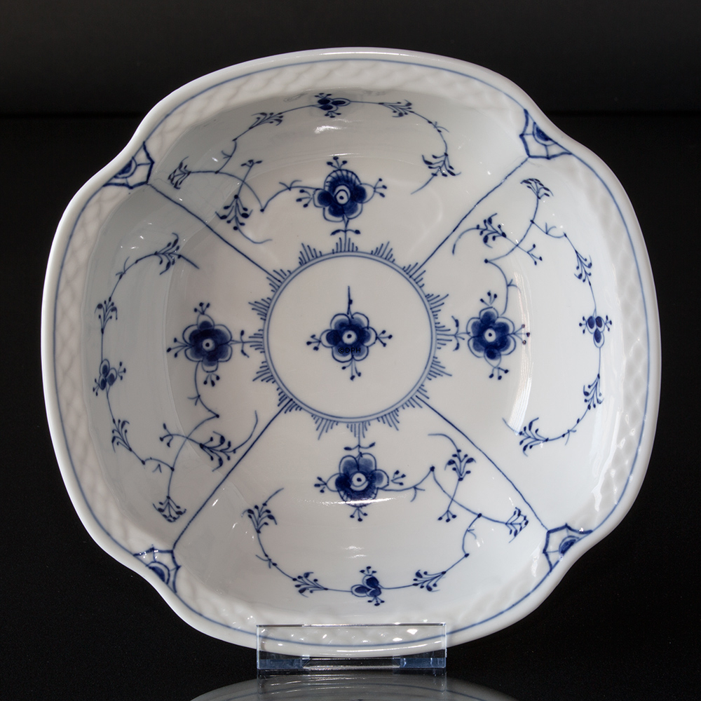 Blåmalet Kartoffelskål, Musselmalet Bing & Grøndahl 23cm nr. 575