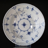 Blue traditional Deep plate 21 cm, Blue Fluted Bing & Grondahl no. 604