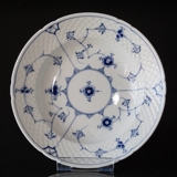 Blåmalet dyb tallerken 21 cm, Musselmalet Bing & Grøndahl nr. 604