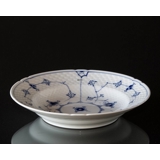 Blåmalet dyb tallerken 21 cm, Musselmalet Bing & Grøndahl nr. 604