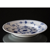 Blue traditional flat plate15,5 cm, Blue Fluted Bing & Grondahl no. 28 A or 615
