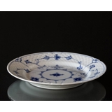 Blue traditional flat plate 21 cm, Blue Fluted Bing & Grondahl