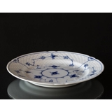 Blue traditional flat plate 24 cm, Blue Fluted Bing & Grondahl