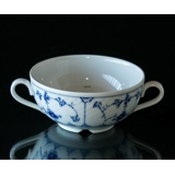 Blue traditional Soup Cup with Saucer, Blue Fluted Bing & Grondahl no. 247 or 768