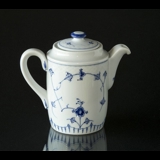 Blue traditional Coffee Pot 1 ltr., Blue Fluted Bing & Grondahl no. 824