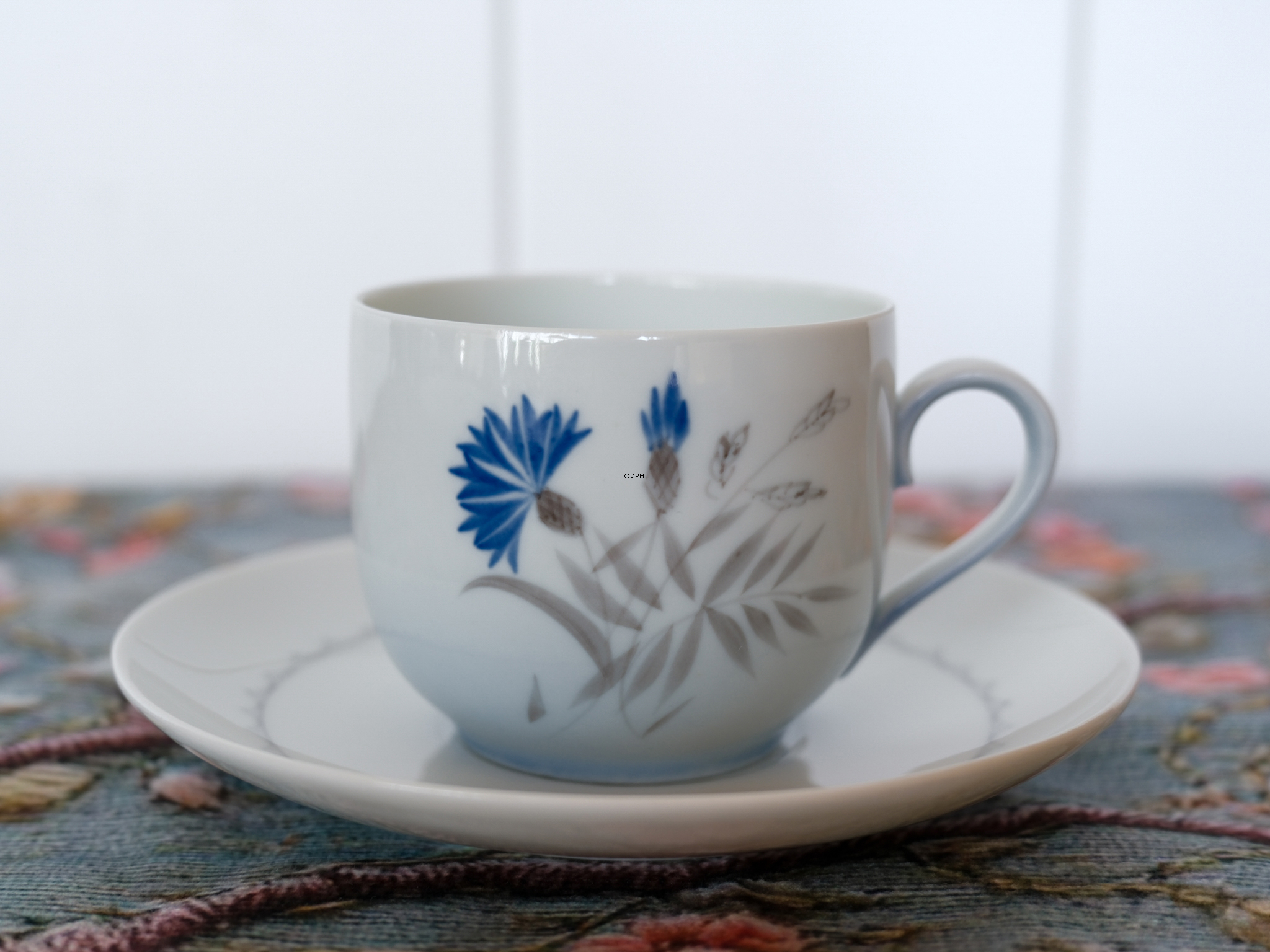 Demeter stel kaffekop med underkop, Bing & Grøndahl nr. 071, 102 eller 305