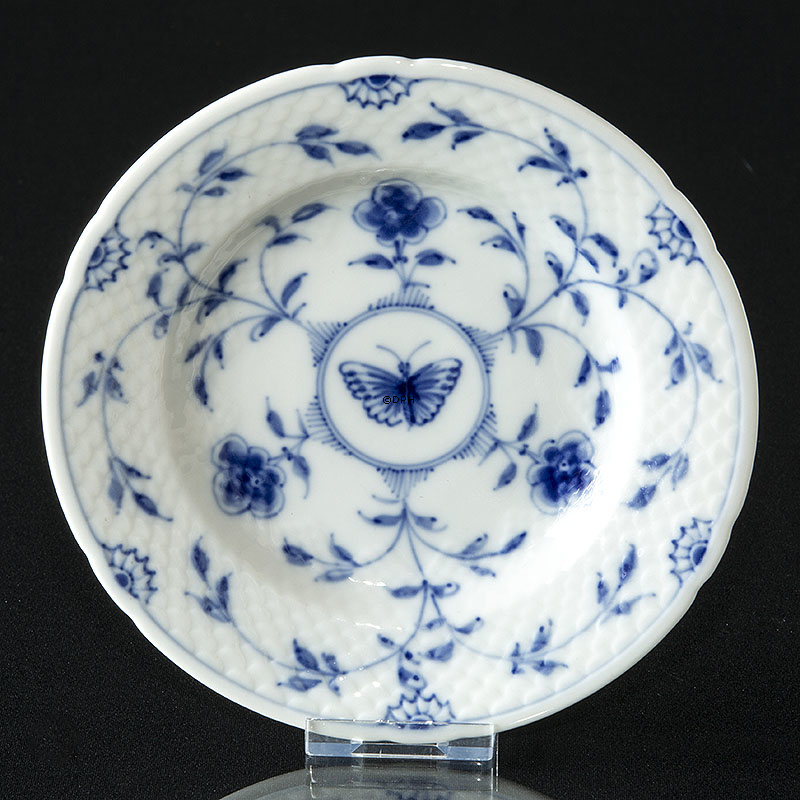 Sommerfuglestel flad kagetallerken, 15 cm, Bing & Grøndahl nr. 28A eller 615
