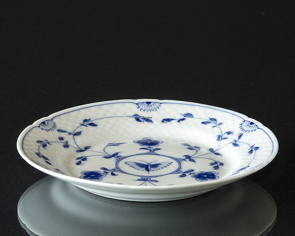 Sommerfuglestel flad tallerken, 17,5 cm, Bing & Grøndahl nr. 28 eller 617