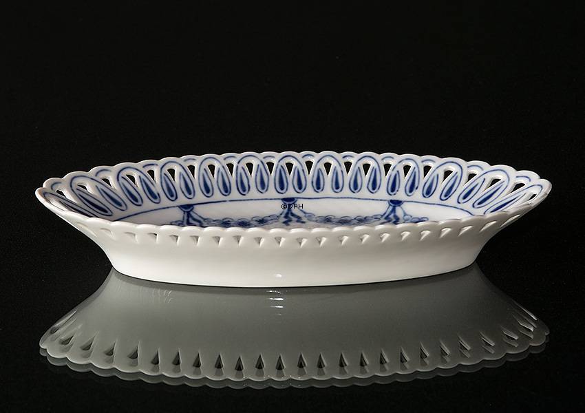 Empire stel Ovalt fad med blonder Bing& Grøndahl 23cm