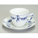 Empire tableware coffee cup and saucer, Bing & Grondahl no. 102.305 or 071