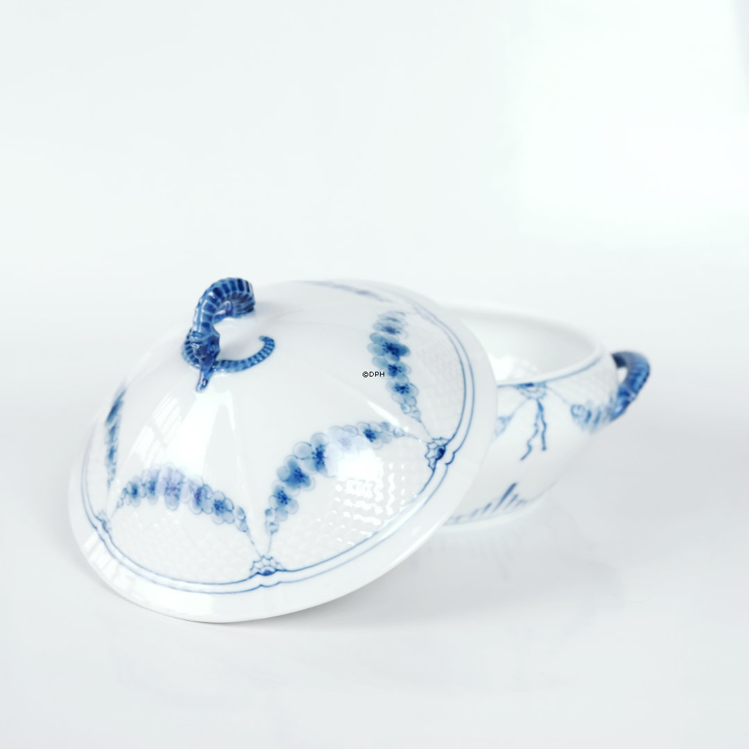 Empire stel lille terrin/lågfad, Bing & Grøndahl (fra øre til øre 26cm) nr. 181 eller 665