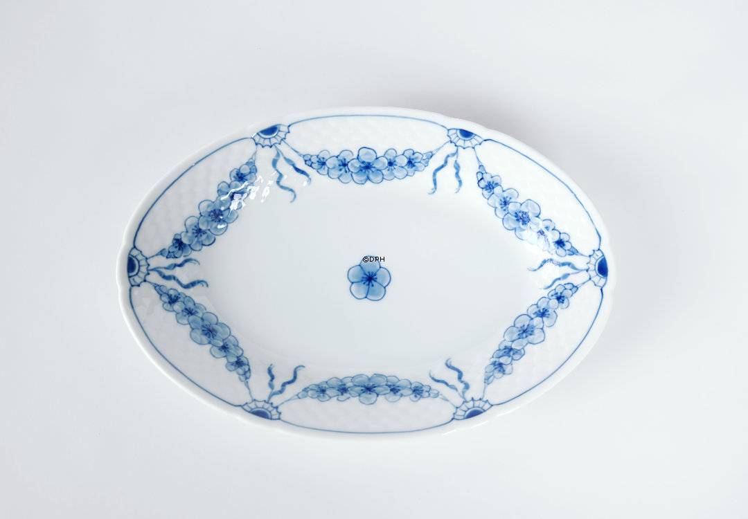 Empire stel Ovalt fad, lille, Bing & Grøndahl 24cm nr. 18, 318 eller 353