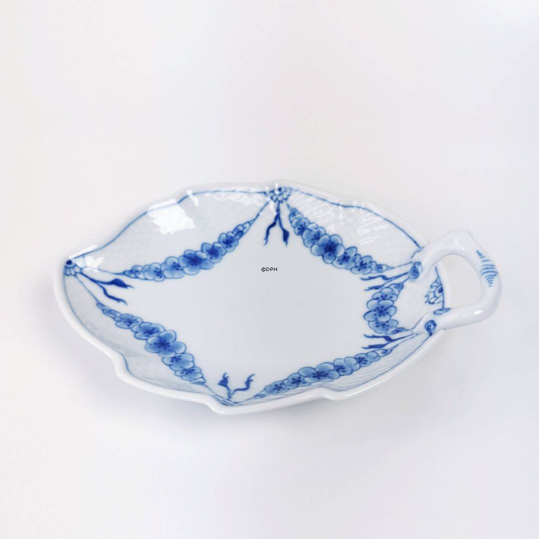 Empire stel bladformet asiet, lille, Bing& Grøndahl 19cm nr. 198 eller 356