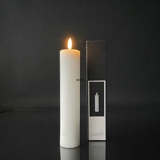 UYUNI Lighting LED Bloklys,Højde 22cm (Ø 4,8cm)