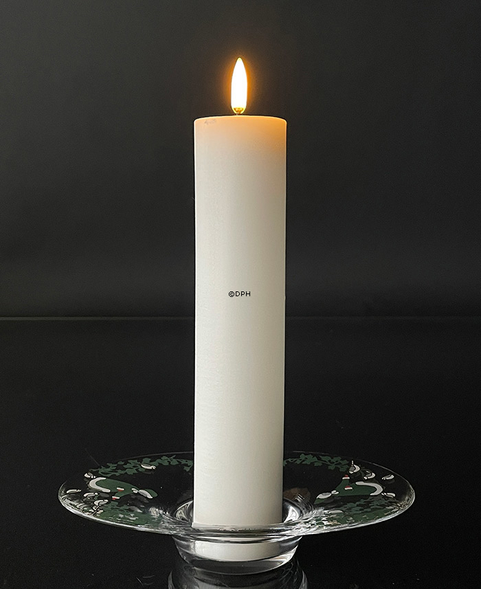 UYUNI Lighting LED Bloklys,Højde 22cm (Ø 4,8cm)