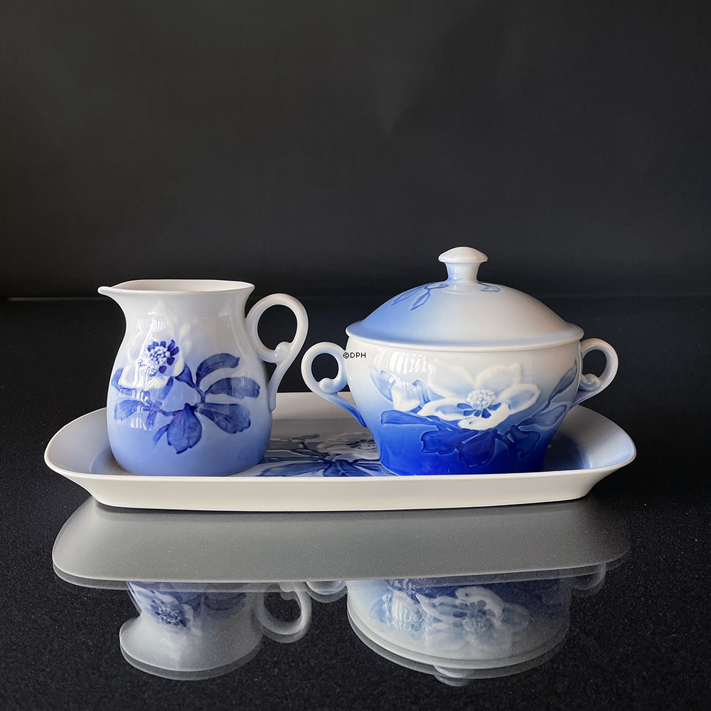 Julerose stel sukkerskål Bing & Grøndahl nr. 94, 302 eller 159