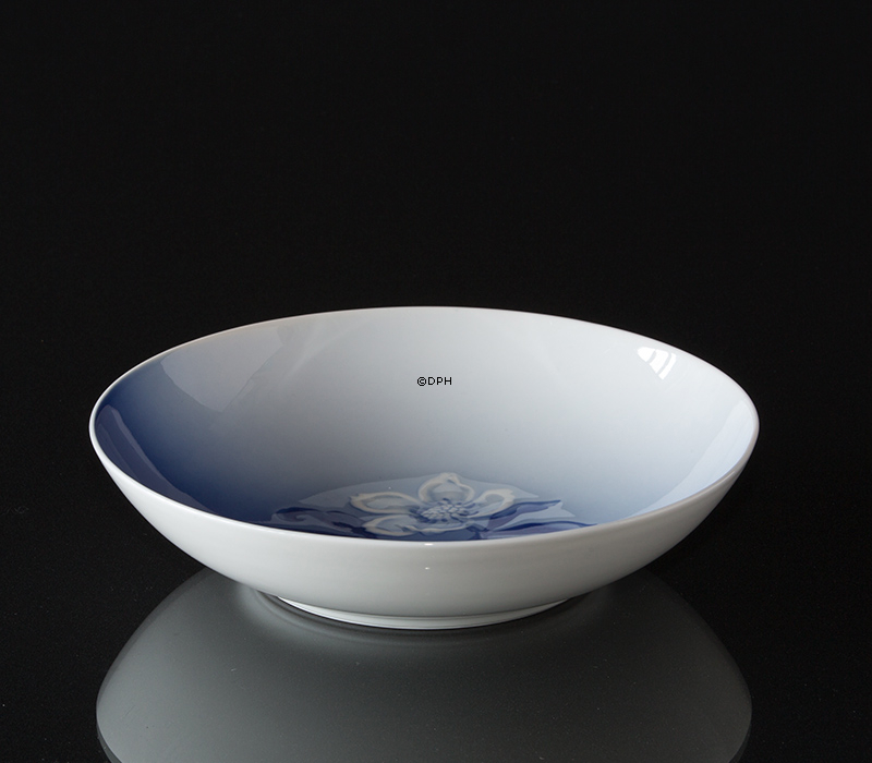 Julerose stel rund skål Ø 20 cm Bing & Grøndahl nr. 44 eller 312