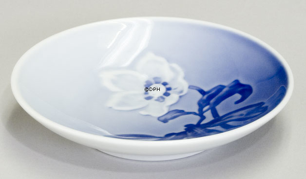 Julerose stel lille rund asiet Bing & Grøndahl ø10,5cm nr. 30, 110 eller 332