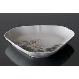 Julerose stel trekantet skål Bing & Grøndahl 23cm