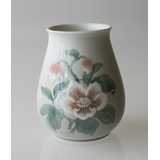 Julerose stel vase lys 13cm Bing & Grøndahl