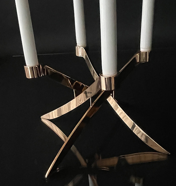 UYUNI Lighting Bonfir Candle Holder - Rose Gold - 1 armet