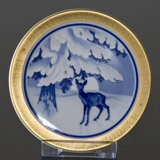 1895-1995 Forventning til den kommende julenat miniplatte, B&G 100 års plaquette nr. 2