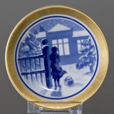 1895-1995 Uden for det oplyste vindue miniplatte, B&G 100 års plaquette nr. 3