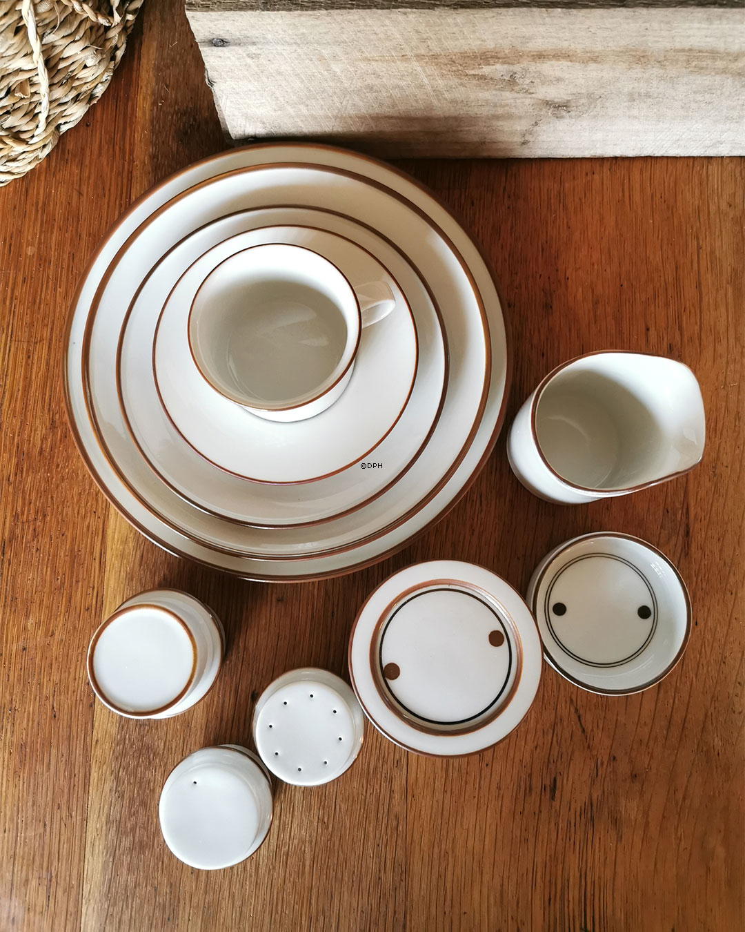 Domino, Asiet, Royal Copenhagen nr. 14904