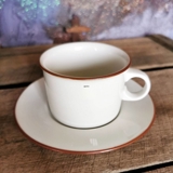 Domino, Kaffekop med underkop, indhold 14 cl, Royal Copenhagen nr. 14910