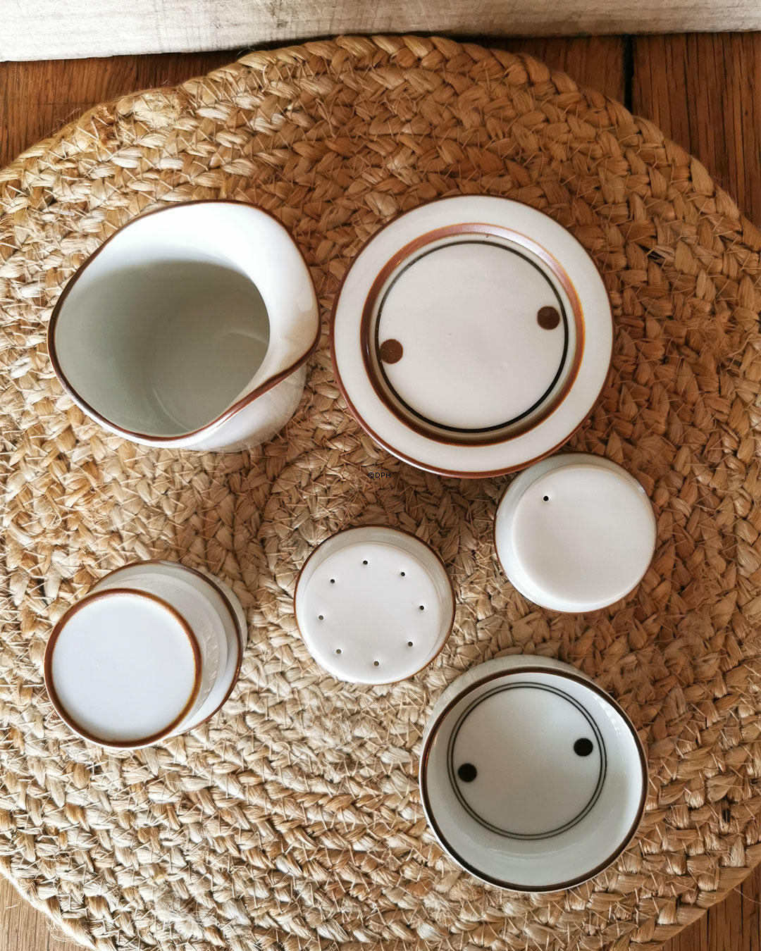 Domino, Peberbøsse, Royal Copenhagen nr. 14914