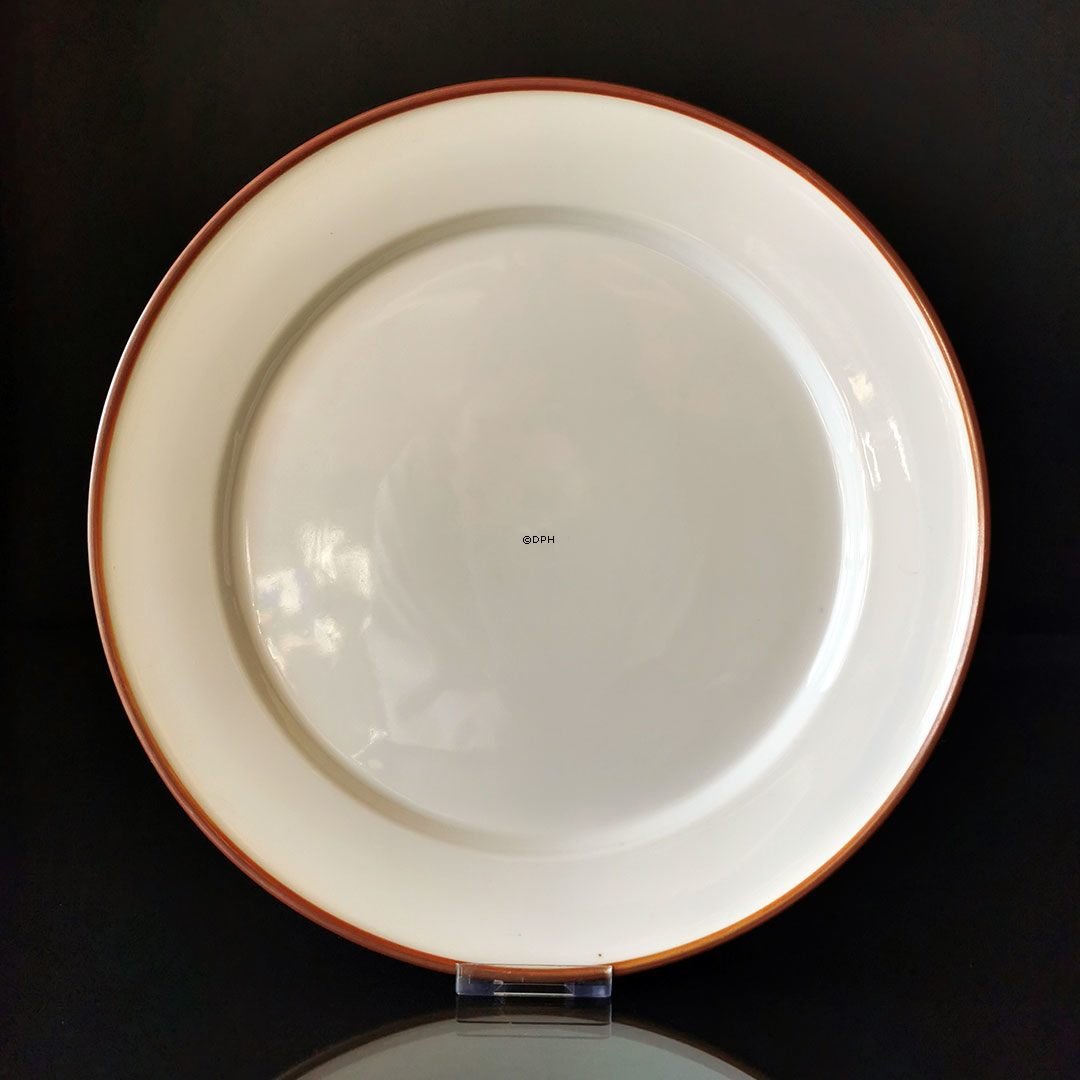 Domino, Middagstallerken, Royal Copenhagen nr. 14924