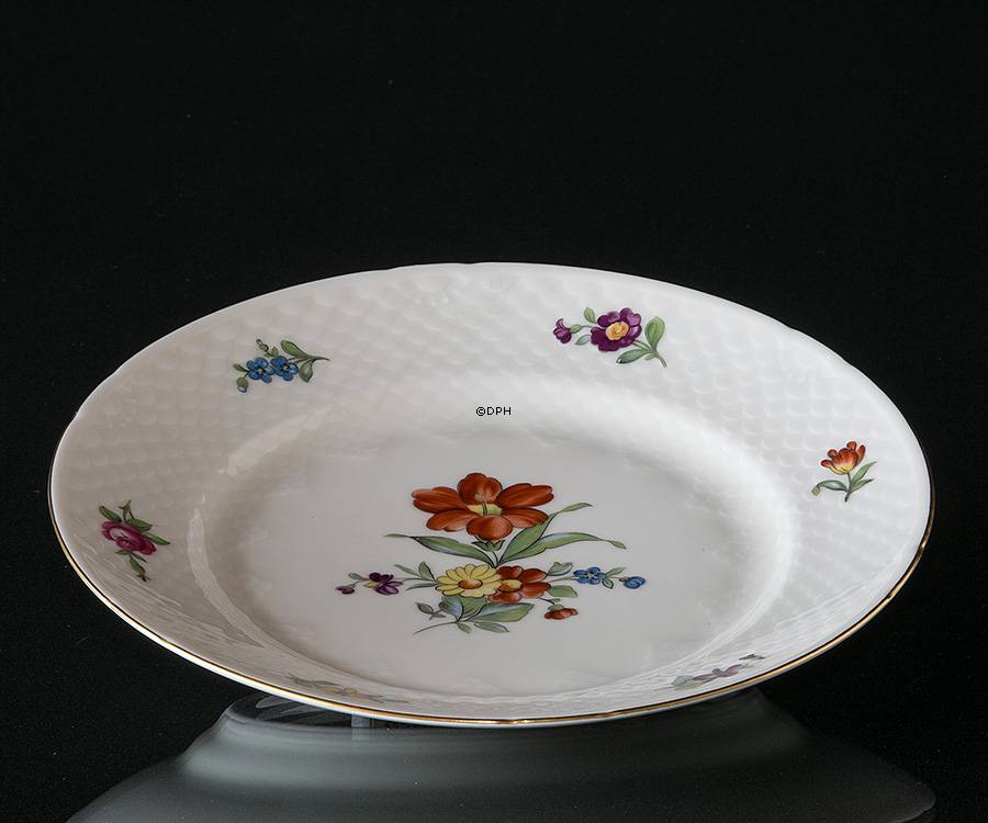 Bing & Grøndahl Saksisk Blomst frokosttallerken 21 cm nr. 26 eller 326
