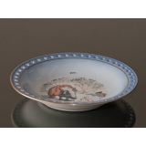 Wiberg Christmas Service, deep plate with pixie and mouse no. 3507323