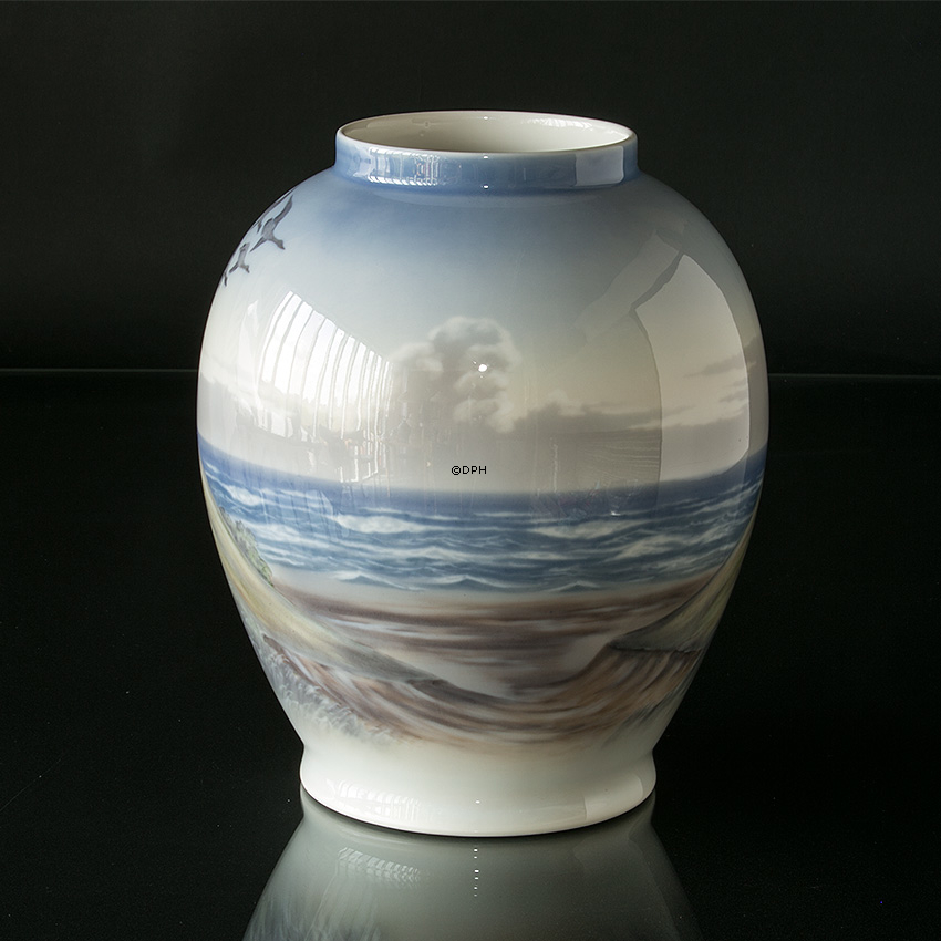 Vase med gæs, Royal Copenhagen nr. 1508-35-6 eller 808