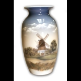 Vase mit Mühle, Royal Copenhagen Nr. 806