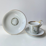 2008 Royal Copenhagen Weihnachtstasse mit Kuchenteller, Set