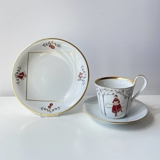 2007 Royal Copenhagen Julekop m/kagetallerken og underkop, sæt