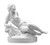 Royal Copenhagen Weiße weibliche Figur
