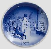 1977 Desiree Svend Jensen Christmas plate