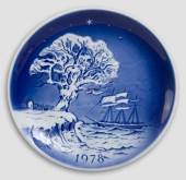 1978 Desiree Svend Jensen Christmas plate