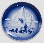 1981 Desiree Svend Jensen Christmas plate