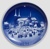 1994 Desiree Svend Jensen Christmas plate, cake plate