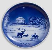 2000 Desiree Svend Jensen Christmas plate, cake plate