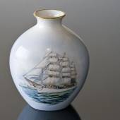 Windjammer ship vase Bing & Grondahl B&G