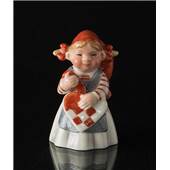 Sven Vestergaard - Gnome with braided Heart, Royal Copenhagen Christmas figurine