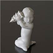 Bing & Gröndahl B&G Seejunge mit Schneckenhaus, Figur