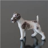 Titel: Dahl Jensen Hundefigur, Fox Terrier 1118